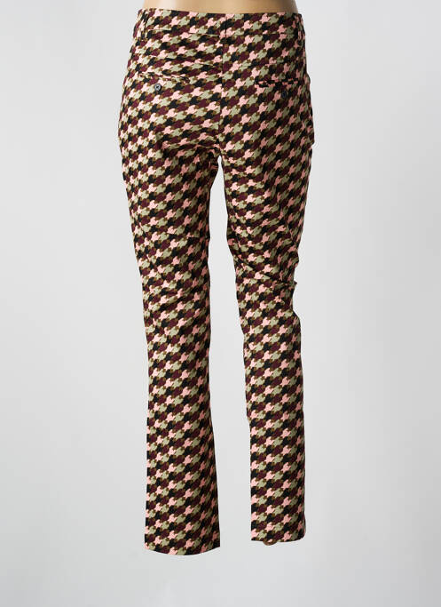 Pantalon chino țesătură poplin mărime normală roz ZILCH femme