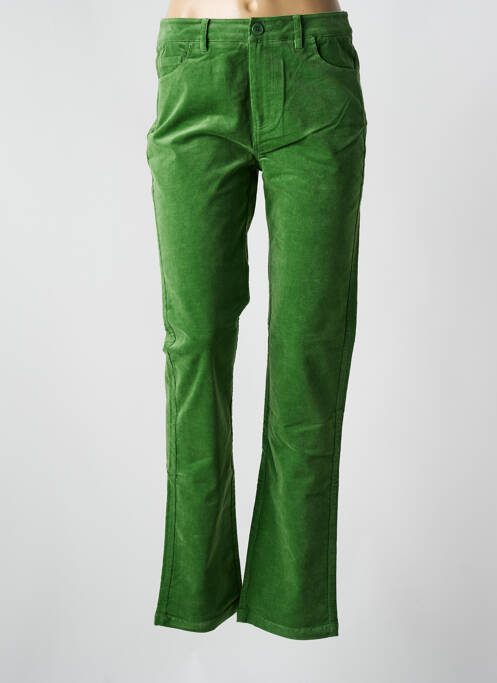 Pantalon slim verde ZILCH femeie