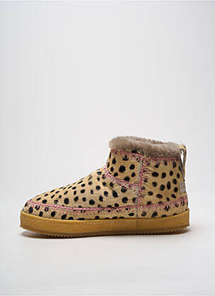 Botine/ghete umplută toc plat până la 3 cm roz LAIDBACK LONDON femeie