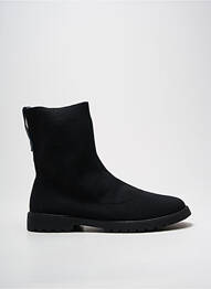 Botine/ghete toc mic toc plat până la 3 cm negru YAYA femeie