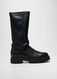 Cizme material neted toc de 4 la 6 cm negru BLACKSTONE femme