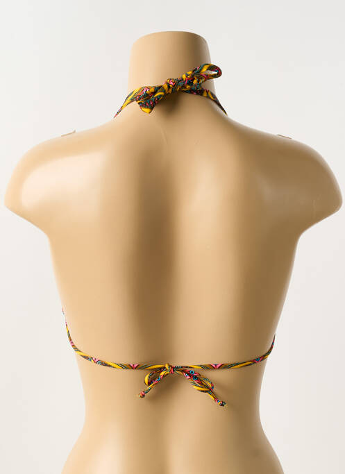 Sutien de costum de baie galben ANTIGEL femeie