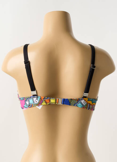 Sutien de costum de baie negru ANTIGEL femeie