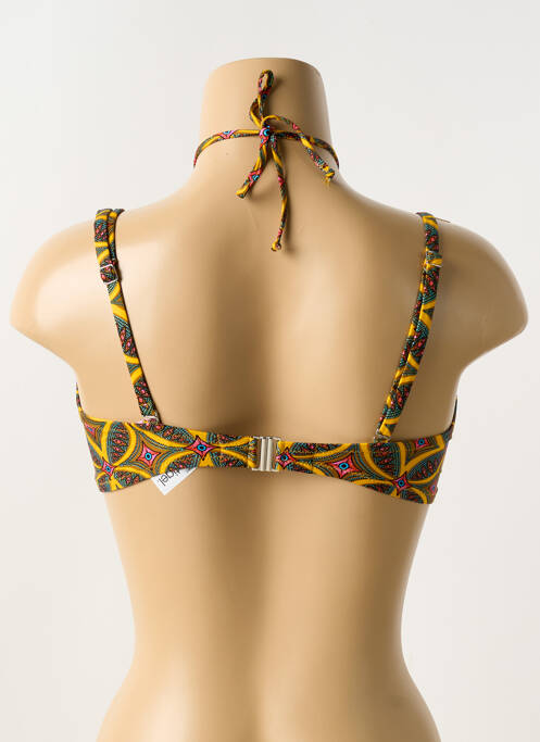 Sutien de costum de baie galben ANTIGEL femeie