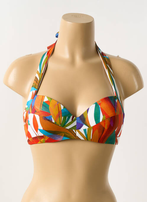 Sutien de costum de baie portocaliu NICOLE OLIVIER femeie