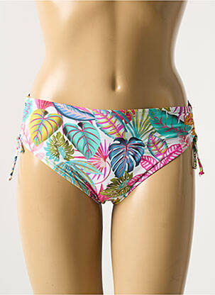 Chiloți de baie alb ANTIGEL femeie