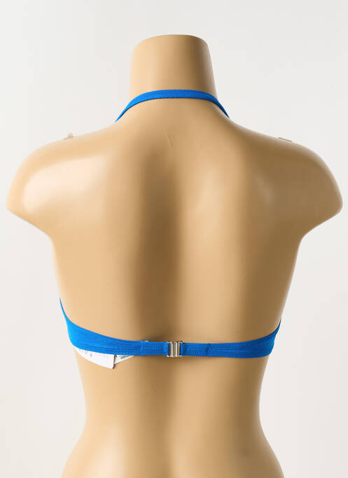 Sutien de costum de baie albastru ANTIGEL femeie