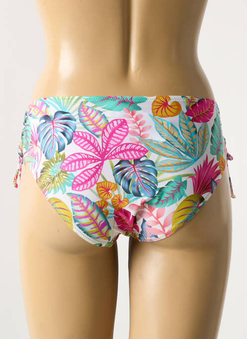 Chiloți de baie alb ANTIGEL femeie