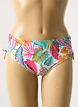 Chiloți de baie alb ANTIGEL femeie