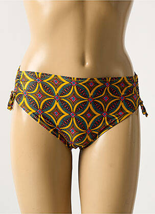 Chiloți de baie galben ANTIGEL femeie