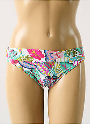 Chiloți de baie alb ANTIGEL femeie