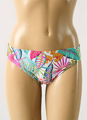 Chiloți de baie alb ANTIGEL femeie