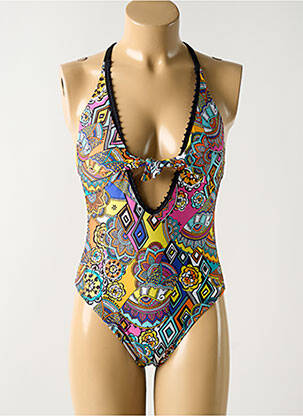 Costum de baie dintr-o singură piesă negru ANTIGEL femeie