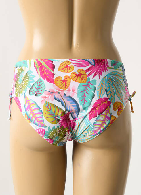 Chiloți de baie alb ANTIGEL femeie