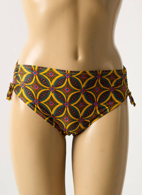 Chiloți de baie galben ANTIGEL femeie