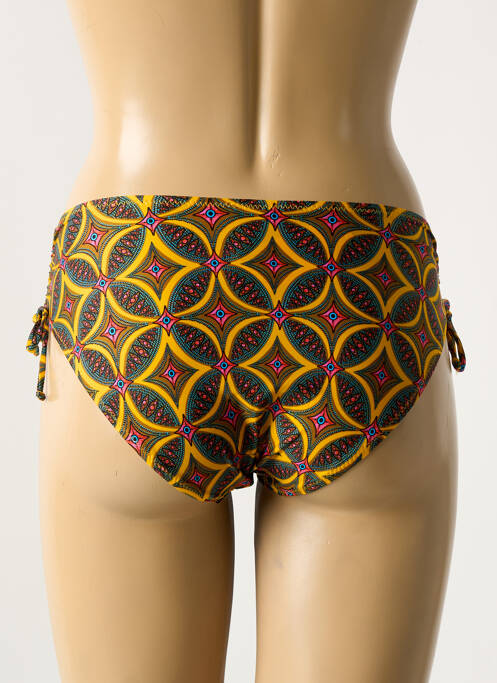 Chiloți de baie galben ANTIGEL femeie