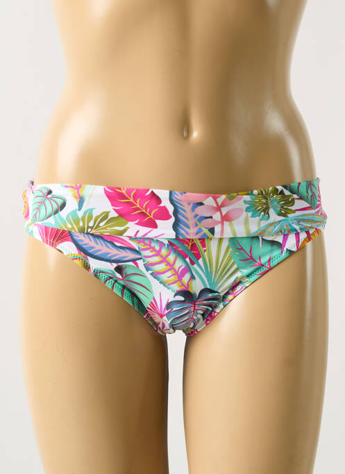 Chiloți de baie alb ANTIGEL femeie