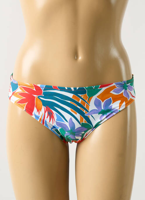 Chiloți de baie alb ANTIGEL femeie