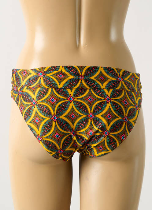 Chiloți de baie galben ANTIGEL femeie