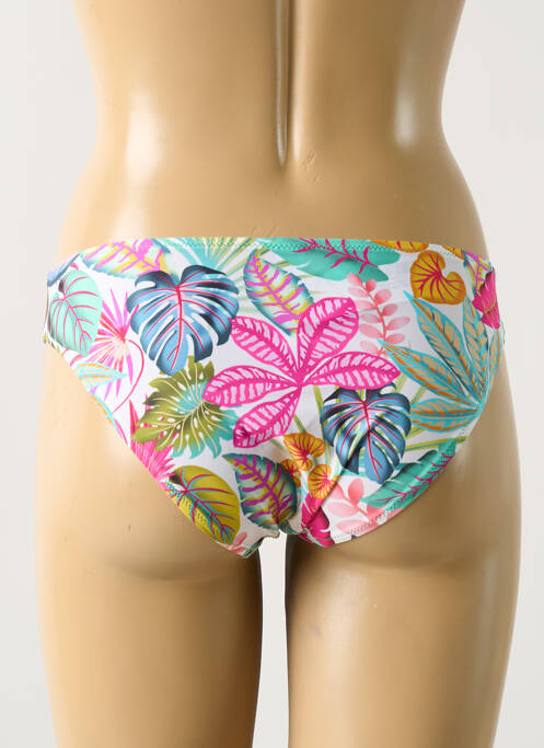 Chiloți de baie alb ANTIGEL femeie