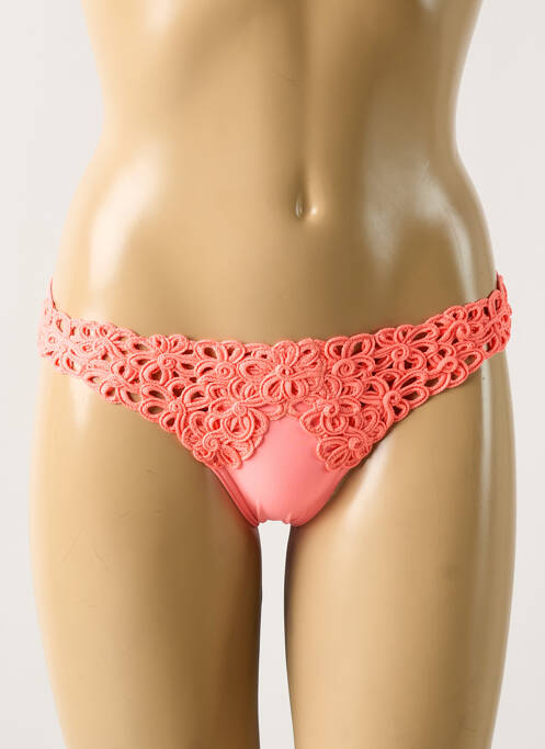 Chiloți de baie portocaliu NICOLE OLIVIER femeie