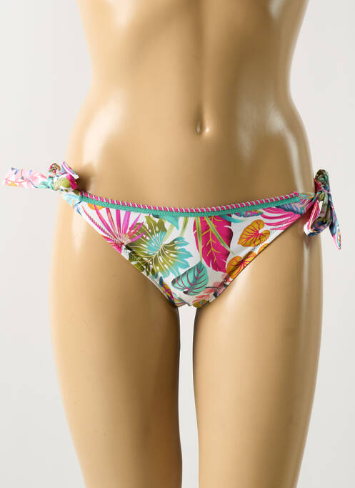 Chiloți de baie alb ANTIGEL femeie