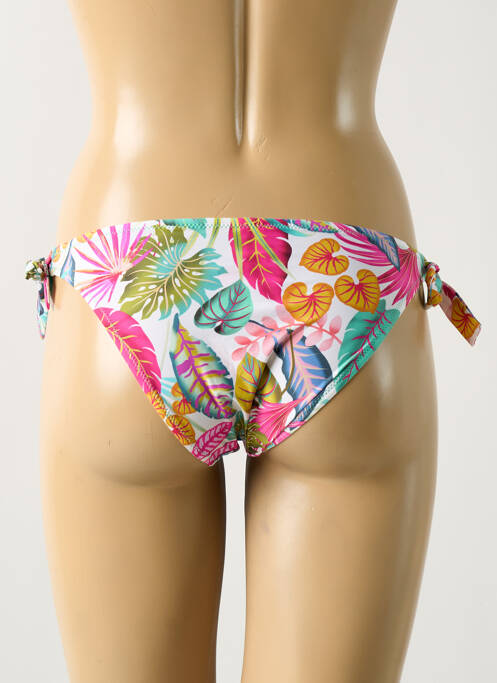 Chiloți de baie alb ANTIGEL femeie