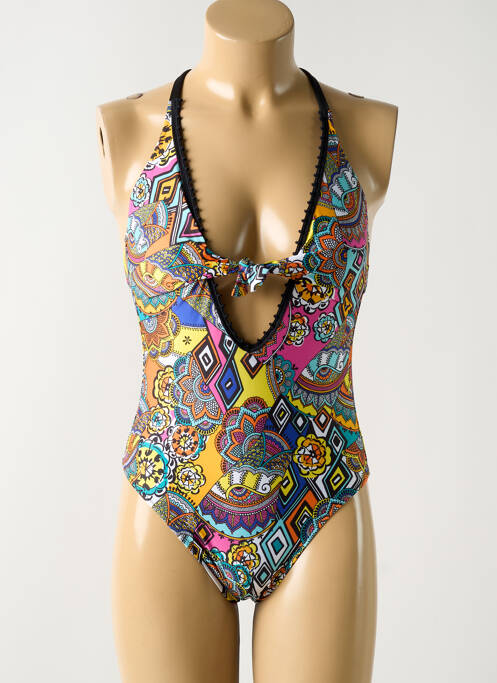 Costum de baie dintr-o singură piesă negru ANTIGEL femeie