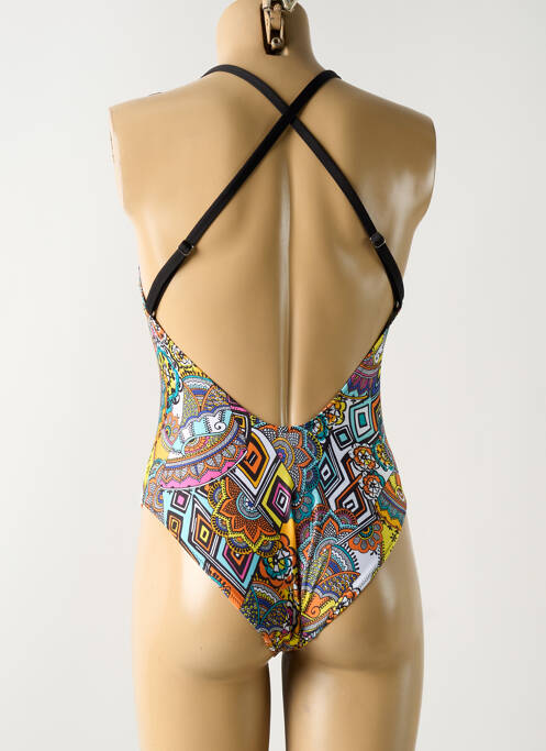 Costum de baie dintr-o singură piesă negru ANTIGEL femeie