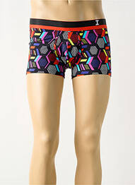 Boxer imprimeu fantezie negru IMPETUS homme