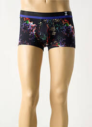 Boxer imprimeu fantezie negru IMPETUS homme