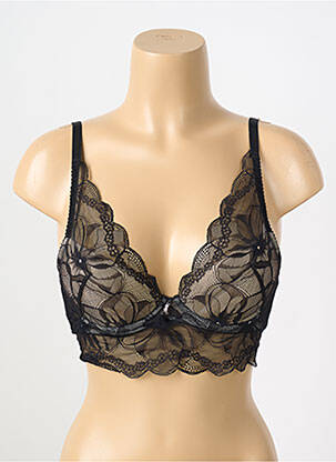 Sutien top sutien push-up top sutien push-up negru GORTEKS femeie