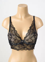 Sutien top sutien push-up top sutien push-up negru GORTEKS femme