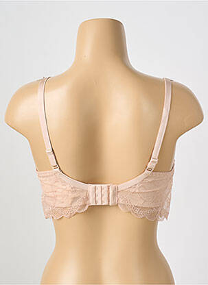Sutien broderie top sutien modelat roz GORTEKS femeie