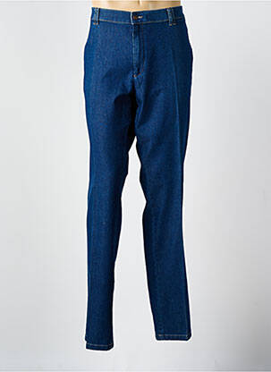 Blugi cu croială dreaptă albastru BRUNO SAINT HILAIRE bărbat