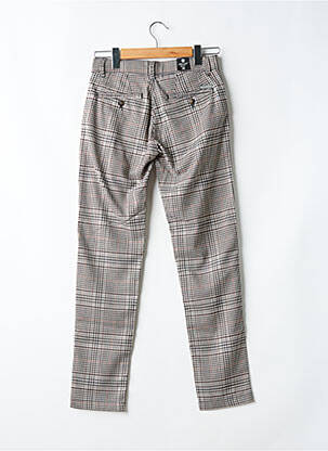Pantalon slim elasticitate mărime normală bej IMPAQT bărbat
