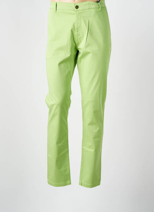 Pantalon chino elasticitate mărime normală verde IMPAQT homme
