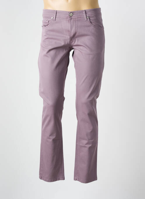 Pantalon slim violet LCDN bărbat
