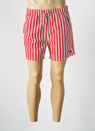 Șort de baie roșu RE DEL MARE bărbat