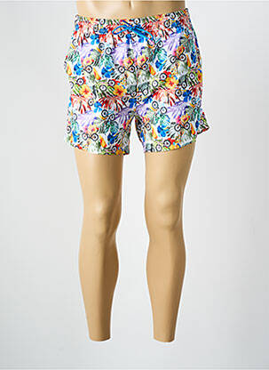 Șort de baie alb R2 AMSTERDAM bărbat