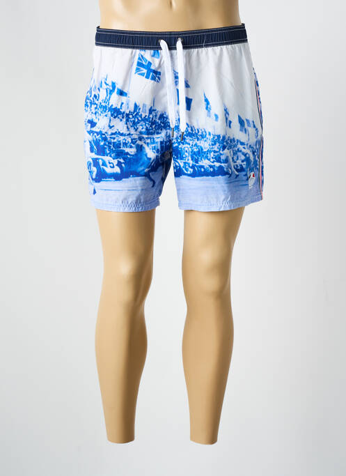 Șort de baie albastru DELAHAYE bărbat