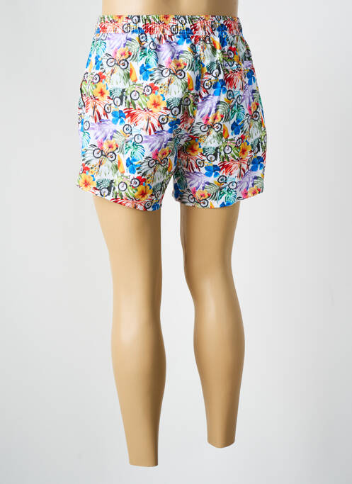 Șort de baie alb R2 AMSTERDAM bărbat