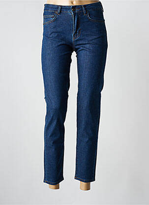 Blugi cu croială slim albastru FIVE femeie