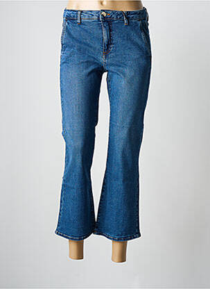 Blugi cu croială evazată albastru HAPPY femeie