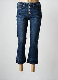 Blugi cu croială slim elasticitate mărime normală albastru DENIM STUDIO femeie