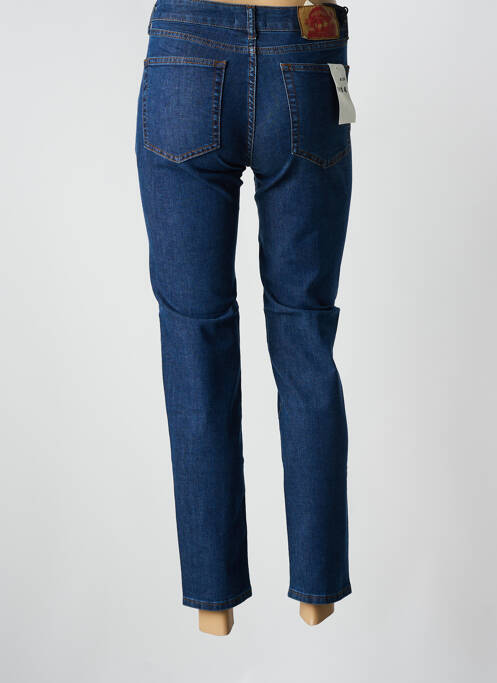 Blugi cu croială slim albastru FIVE femeie