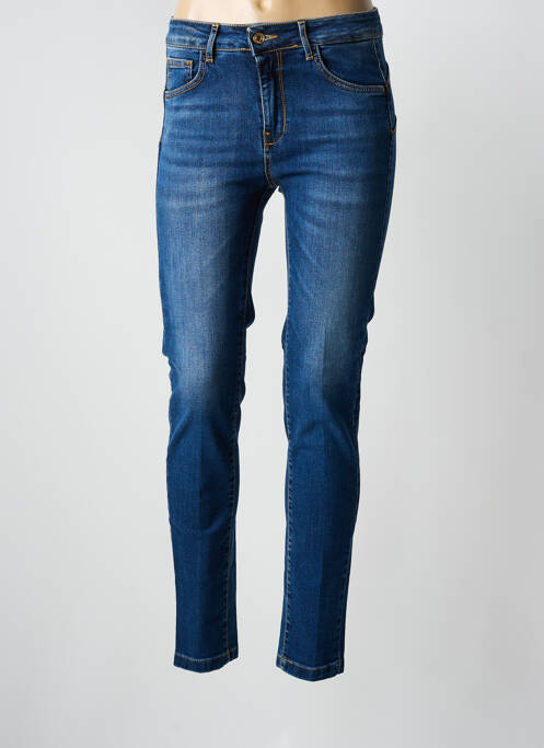 Blugi cu croială slim albastru KOCCA femeie