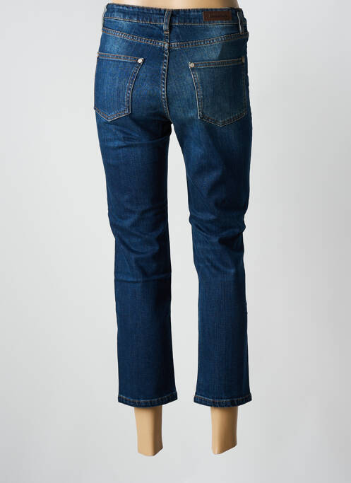 Pantalon trei sferturi albastru DENIM STUDIO femeie