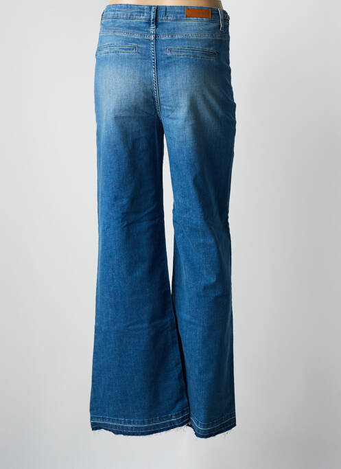 Blugi cu croială largă albastru HAPPY femeie