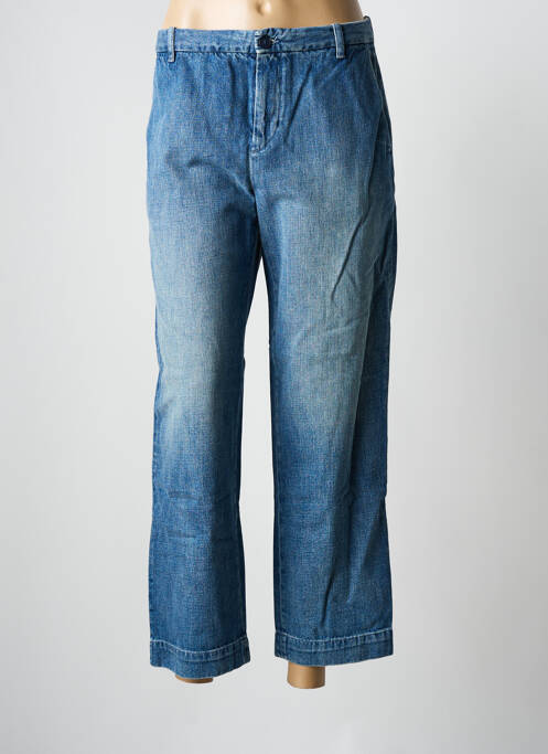 Blugi cu croială dreaptă albastru FIVE femeie